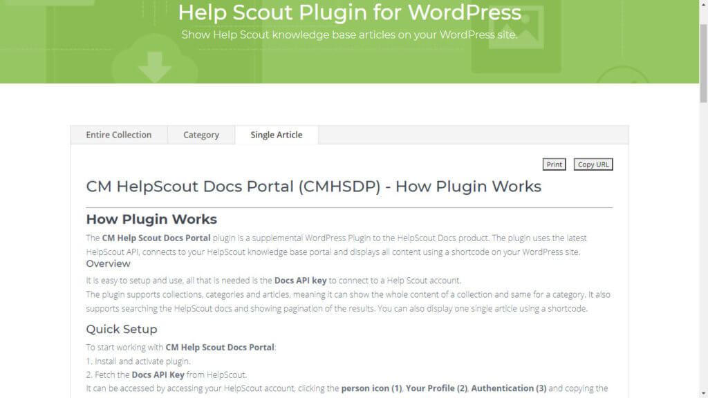 HelpScout Docs Portal - Single Article