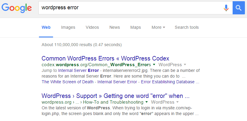 General Search - Where to Find Good WordPress Support