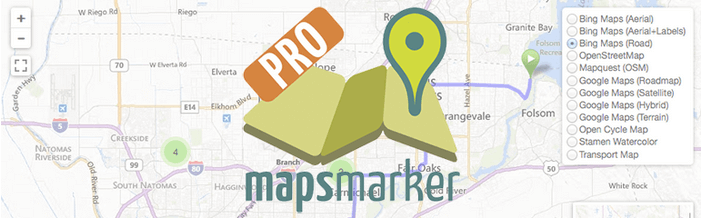 Mapsmarker WordPress plugin - Free - Top Plugins to Show Routes and Trails on a Map