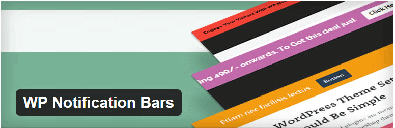 WP Notification Bars - 14 New Plugins to Make your WordPress Site Look Great