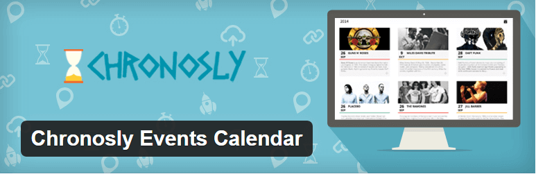 Chronosly Event Calendar - 14 New Plugins to Make your WordPress Site Look Great