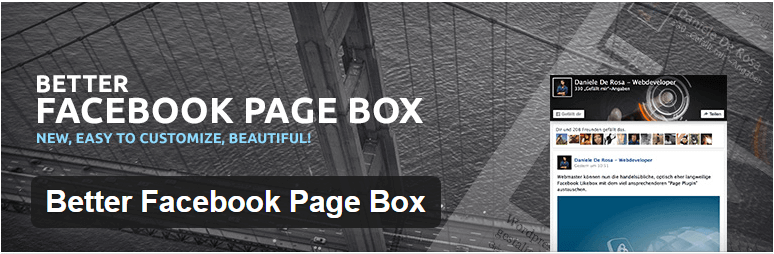 Better Facebook Page Box - 14 New Plugins to Make your WordPress Site Look Great