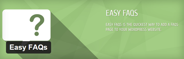 Easy FAQs Pro - The 9 Best FAQ WordPress Plugins to Inform your Customers