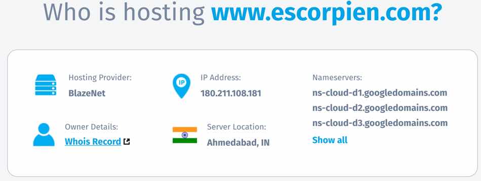 Locating the hosting company of the software pirates - Software Piracy: Actions To Take Once Discovering your Software and Content Was Illegally Copied