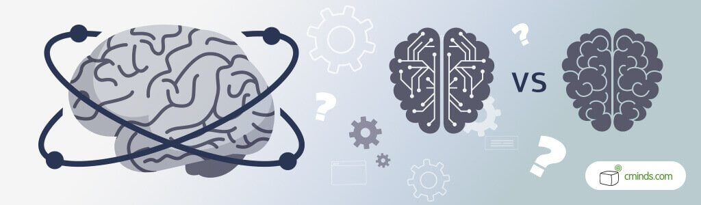 Human brain vs. Machine brain - Machine learning, Deep learning and Human Intelligence against A.I.