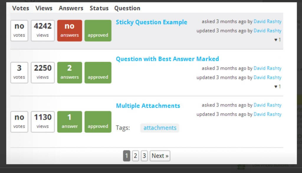 CM Answers screenshot - 10 WordPress Plugins for eLearning in 2023