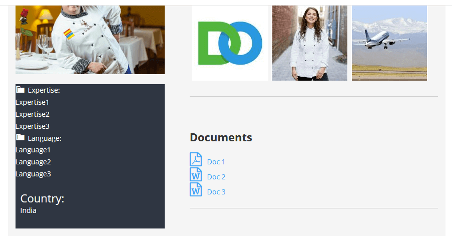 Examples of Files added to the Directory Listing<br />
