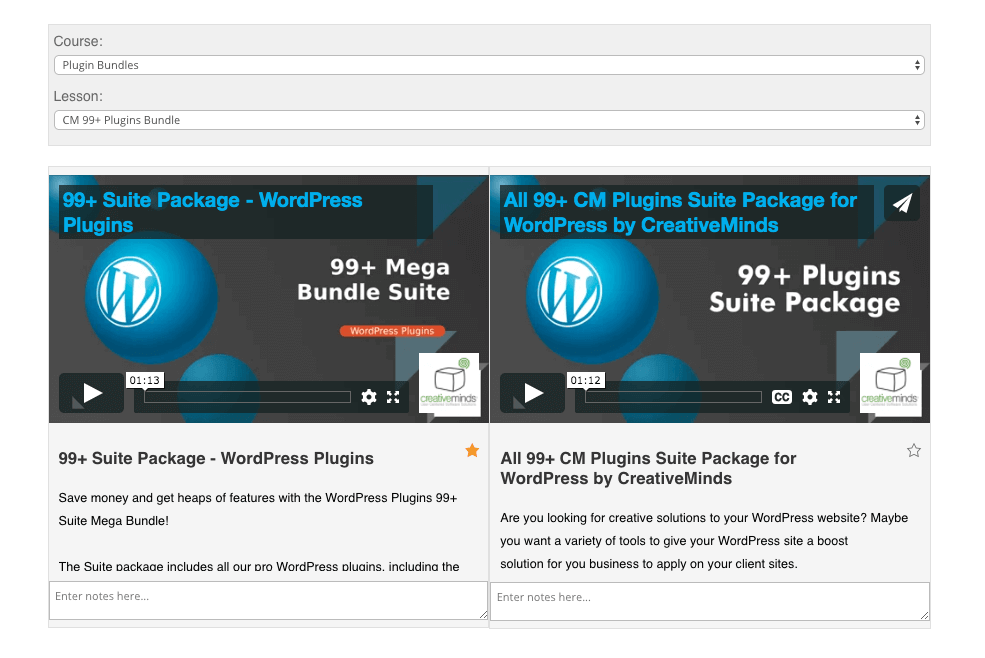 Build Multiple Online Video Courses With Our WordPress LMS video Plugin