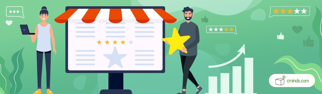 Let your Customers Represent your Products - Mage4 Surefire Ways to Improve your Ecommerce Product Pages in 2020nto_Improve_Company_Image_and_Customer_Relations_Illustrative_Banner