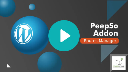 Peepso Addon Routes - Video tutorial - PeepSo: Make Your WordPress Website Social With These Top Add-ons