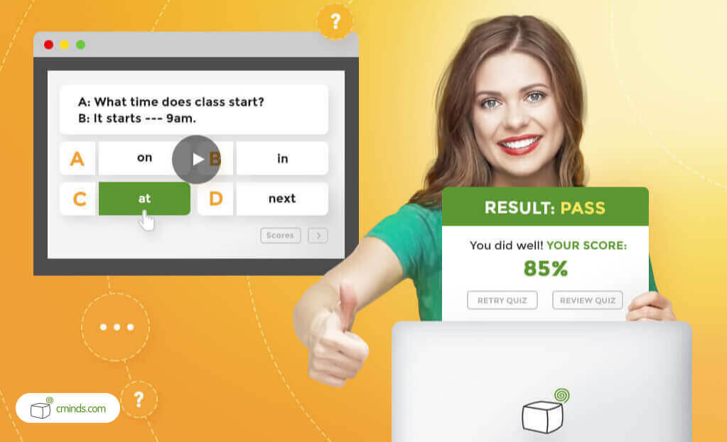 Test Student’s Skills With The WordPress Video Lessons Quiz Addon
