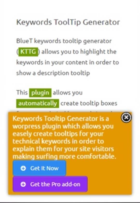 Tooltipy - The 5 Best Tooltip Glossary Plugins To Explain Terms In WordPress