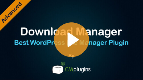 Download Manager - How to Create a Great WordPress File Sharing Directory with Download Manager Plugin- Video Tutorial - Creative Minds Blog