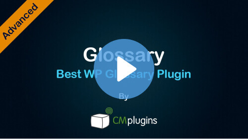 Glossary Tutorial - CM Tooltip eCommerce Video Demo - Creative Minds Blog