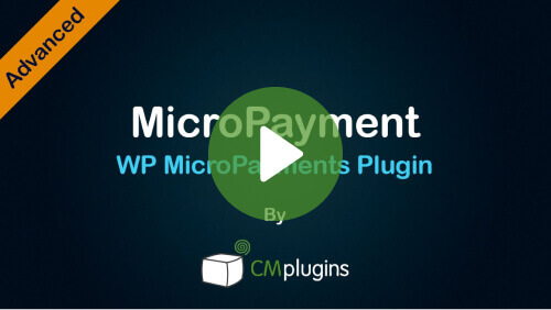 Video MicroPayment Advanced - How to Add a Virtual Money Layer to a WordPress Forum?