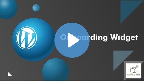 Onboarding Widget - Highlight Your Important Content With Our WordPress Onboarding Plugin