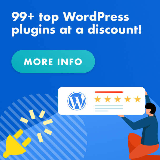WordPress 99 plugin bundle suite banner