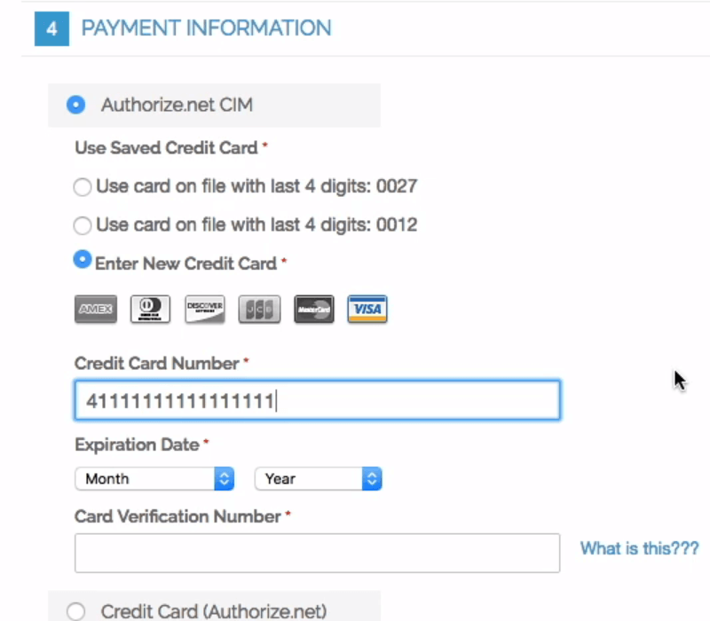 CM Authorize.net CIM extension use saved card or add new - 7 Best Magento Authorize.Net CIM Payment Extensions
