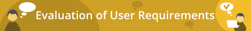 banner_evaluation of user requirements