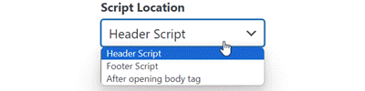 Choose Where to Load Scripts