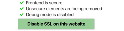 Easily Control SSL
