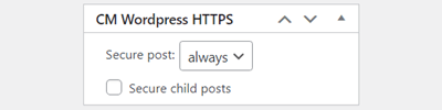 HTTPS Mode On Specific Pages