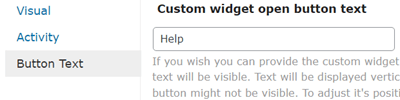 Widget Text Button
