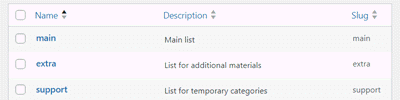 Create Multiple Lists