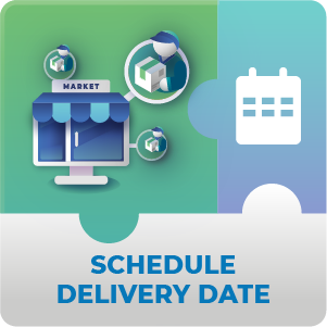 Marketplace Schedule Delivery Date AddOn for Magento