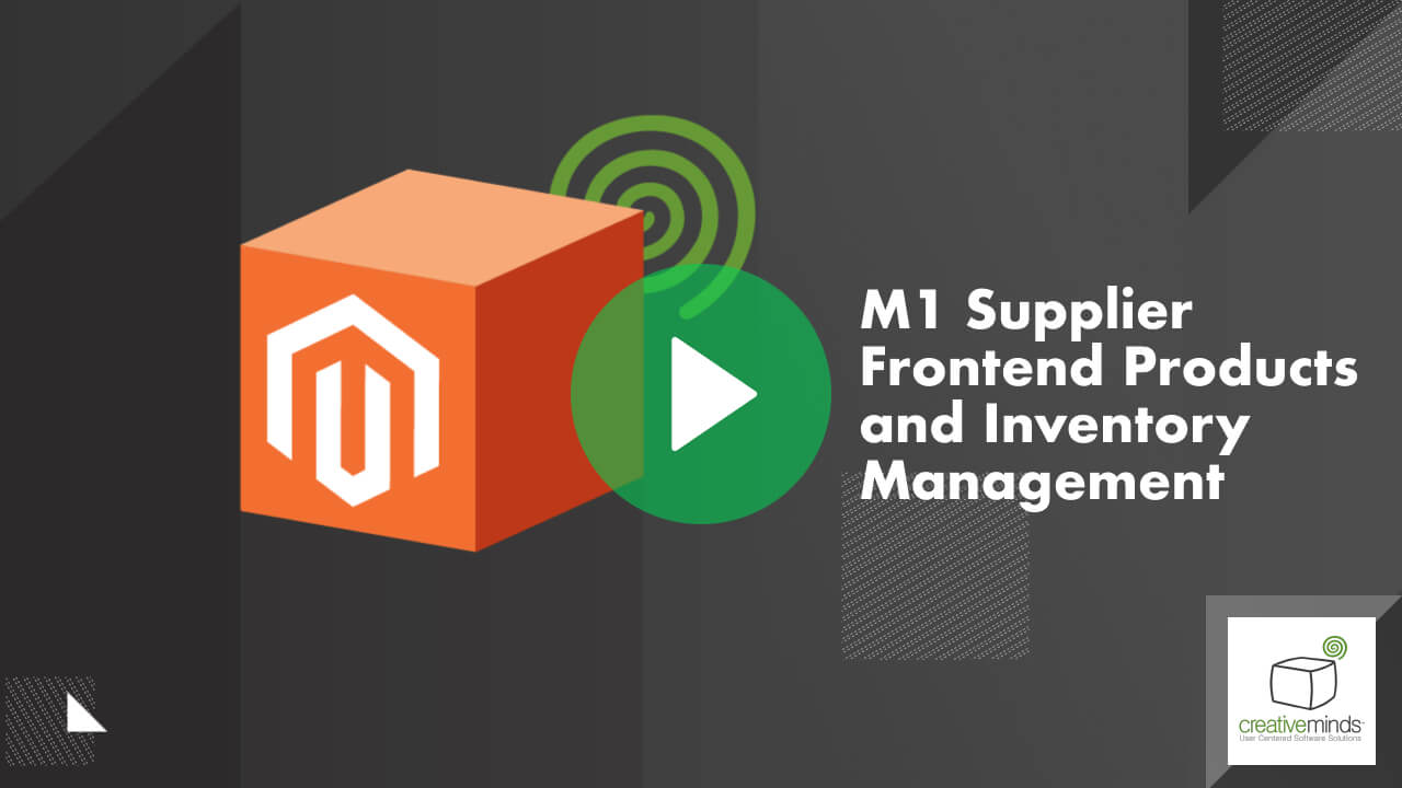 Supplier Frontend Product Upload Extension for Magento® by CreativeMinds main image