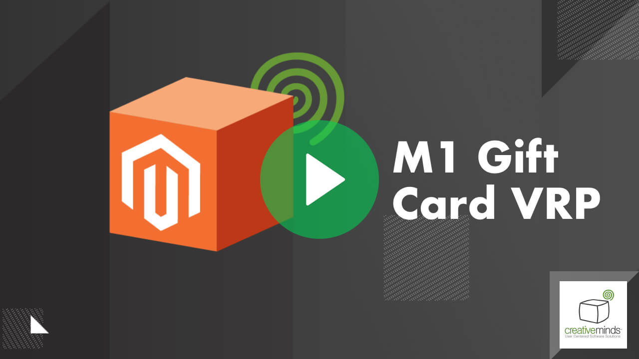 Gift Card VRP Extension for Magento® by CreativeMinds main image