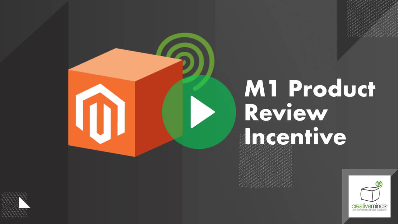 Product Review Incentive Coupon Extension for Magento® by CreativeMinds main image