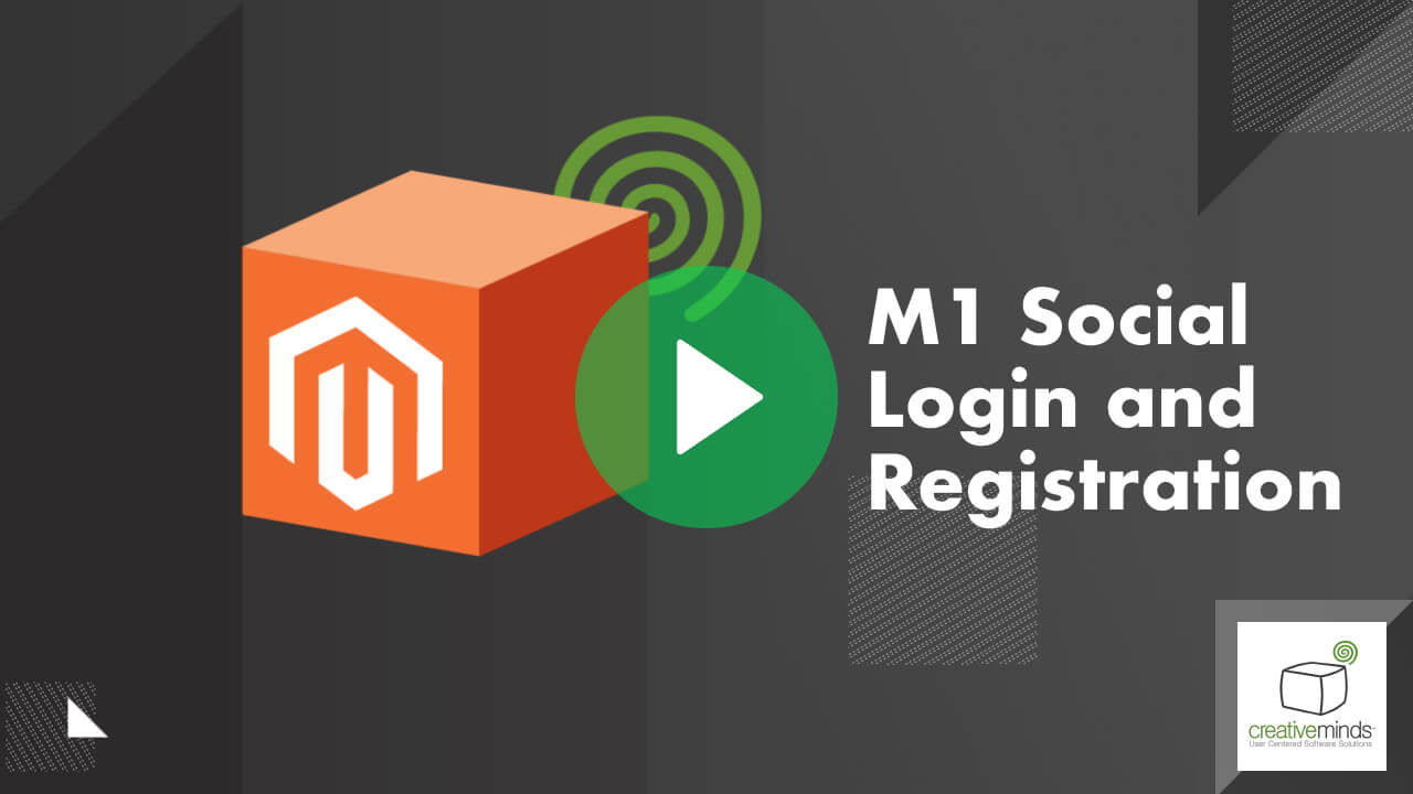 Social Login Extension for Magento® by CreativeMinds main image