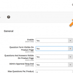 Admin hiding answers in the backend - Questions and Answers Module for Magento