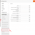 Configuration - Questions and Answers Module for Magento