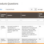 Admin managing answers #1 - Questions and Answers Module for Magento
