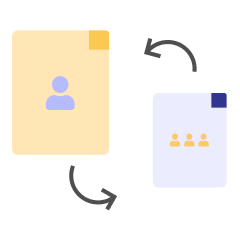 File Sharing icon - Member Listing Solution - CreativeMinds