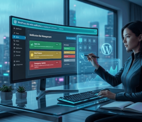 Using Notification Bars in WordPress for Site-Wide Messages and Alerts