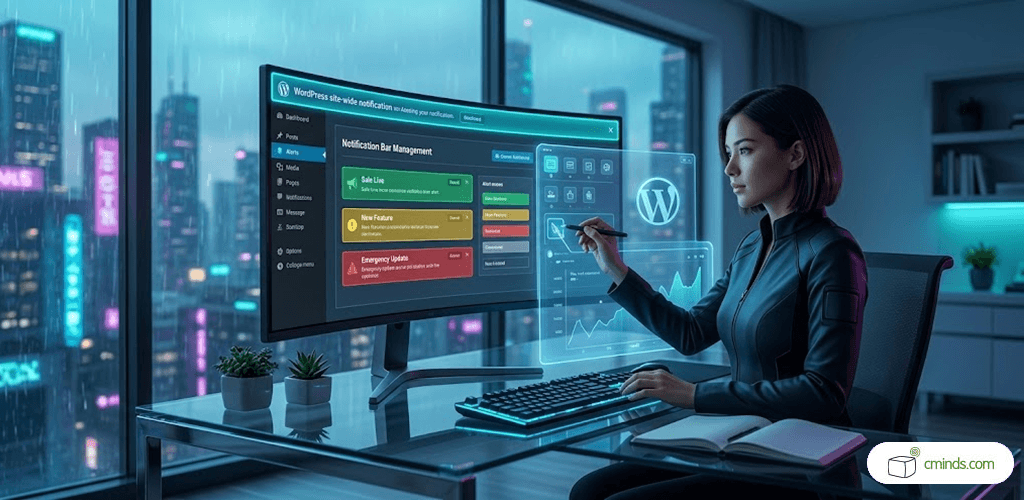 Using Notification Bars in WordPress for Site-Wide Messages and Alerts